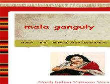 Tablet Screenshot of malaganguly.com